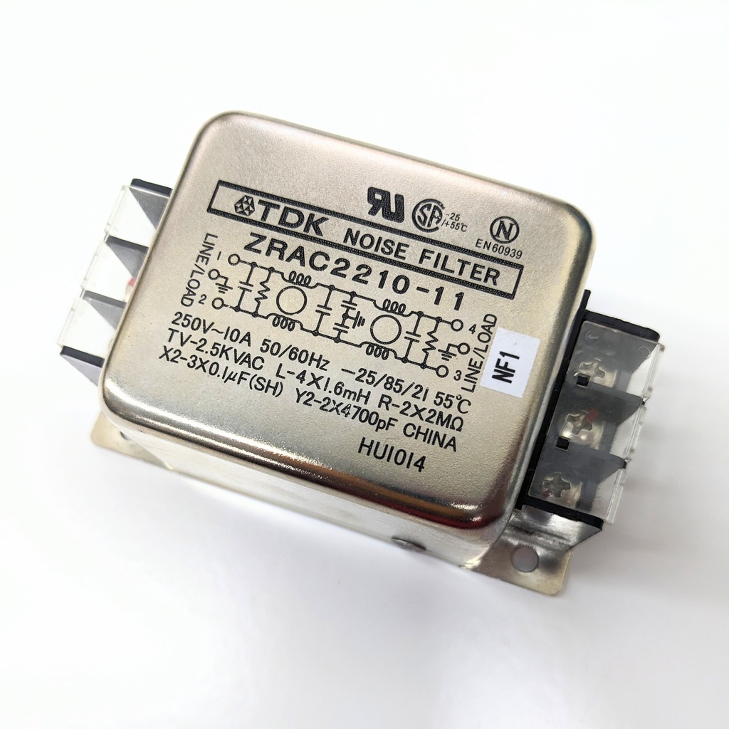 TDK ZRAC2210-11 Noise Filter 250 V 10A
