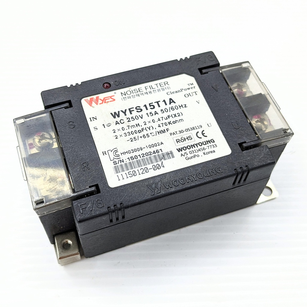 WOONYOUNG  WYFS15T1A NOISE FILTER