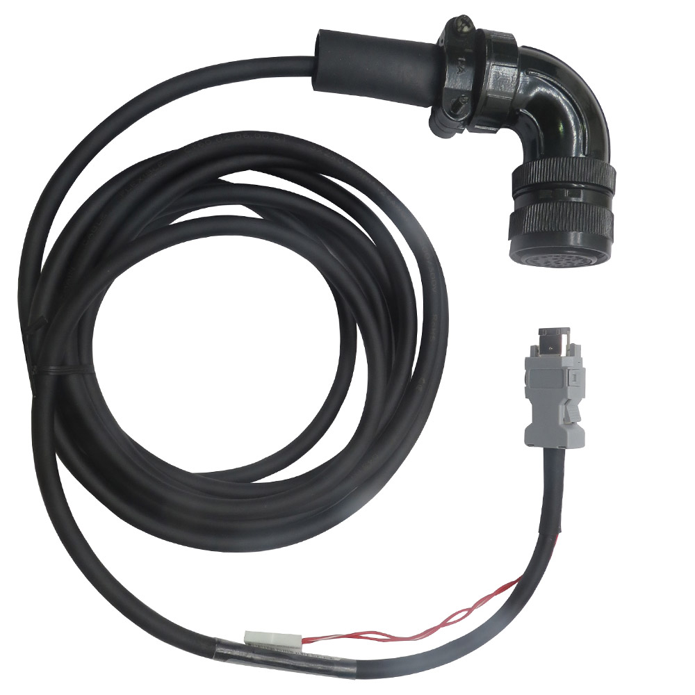 INOVANCE S6-L-M108-3.0  Power Cable for MS1H1/4 Servo Motor 3 Meter Long