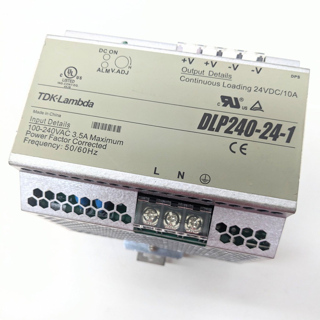 TDK LAMBDA DLP240-24-1 Rail mounted PSU