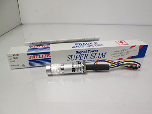 PATLITE ME-102P-R+FB261 [1]  LED signal tower, (1) tier, 25mm, PNP, 24VDC, Clear