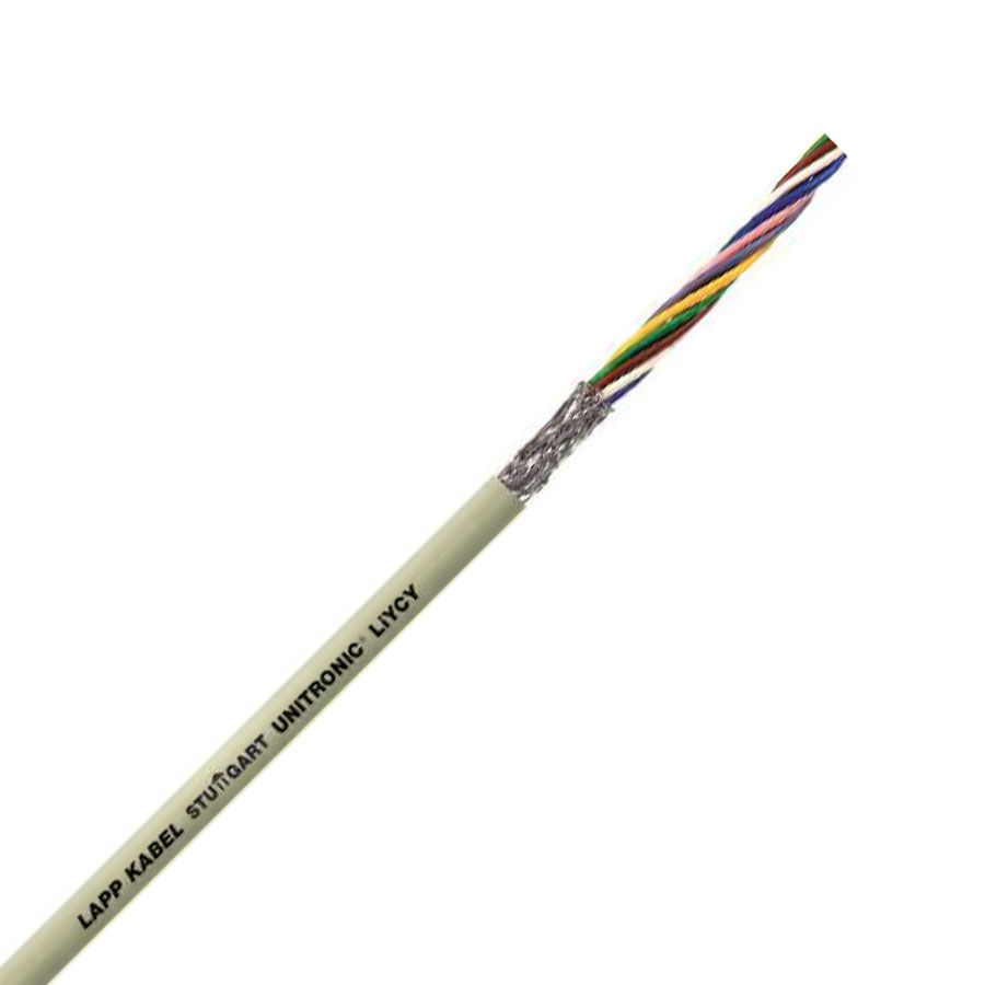 CSEP 7C X 0.5MM2 SCREEN CABLE LIYCY, COLOUR CODE