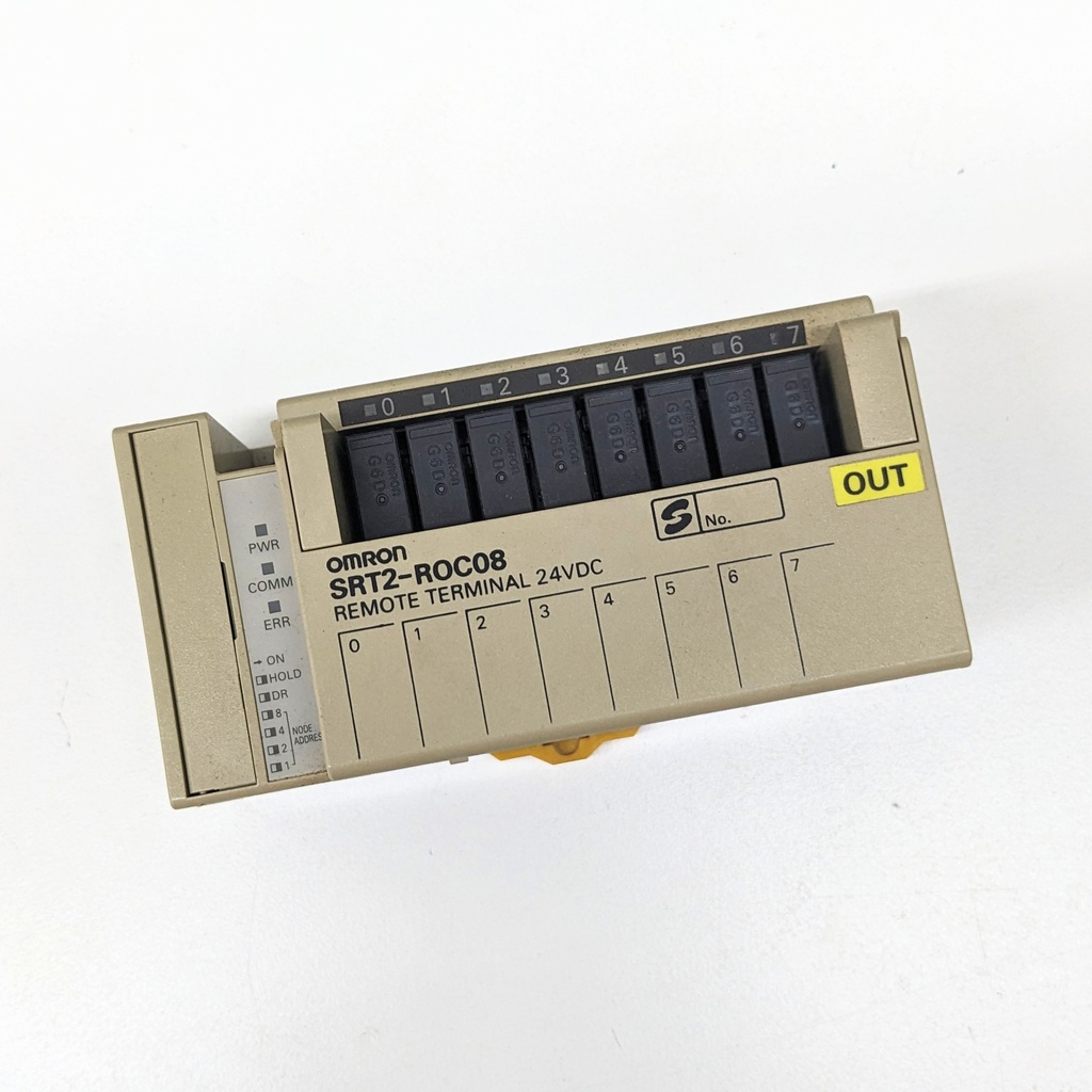 OMRON SRT2-ROC08 PLC I/O Module for use with SRT2 Series, 50 x 100 x 50 mm, Rela