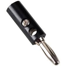 INDUSMART Banana Plug 40mm (Black)