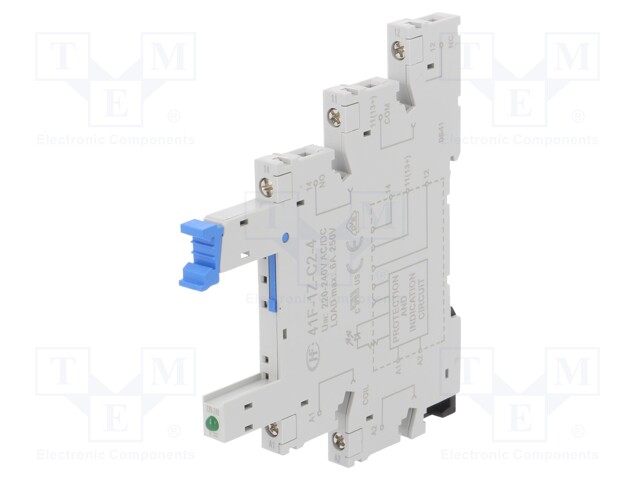 HONGFA 41F-1Z-C2-4 RELAY TERMINAL AC240V SCREW TYPE