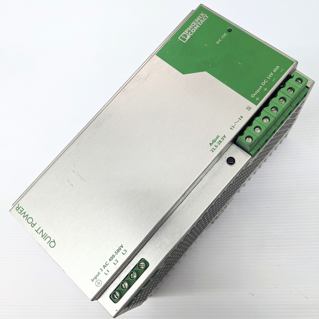 PHOENIX CONTACT QUINT-PS-3X400-500 POWER SUPPLY AC/24DC/40
