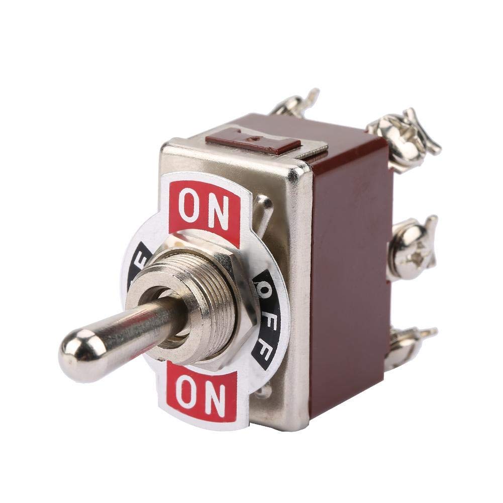 INDUSMART TOGGLE SWITCH ON/OFF/ON-SPRING