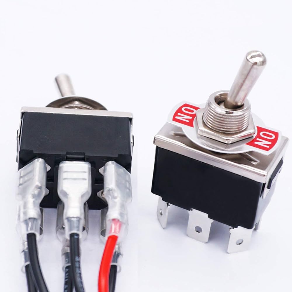 INDUSMART 6P-TOGGLE-BIG-TAIWAN 6pin Toggle Switch On/On Big