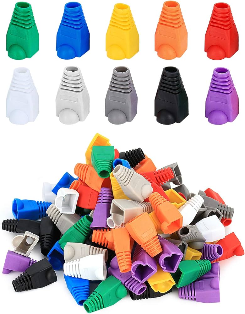 RJ45 RUBBER COVER PURPLE