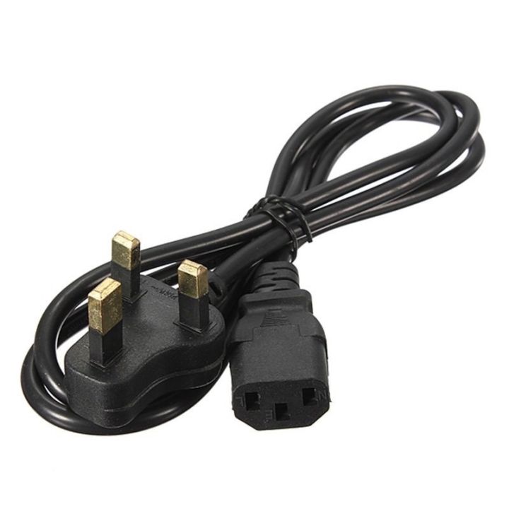 INDUSMART UK 3 PIN 10A to C5 POWER CORD CABLE without FUSE