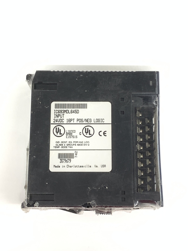 GE FANUC IC693MDL645D INPUT UNIT