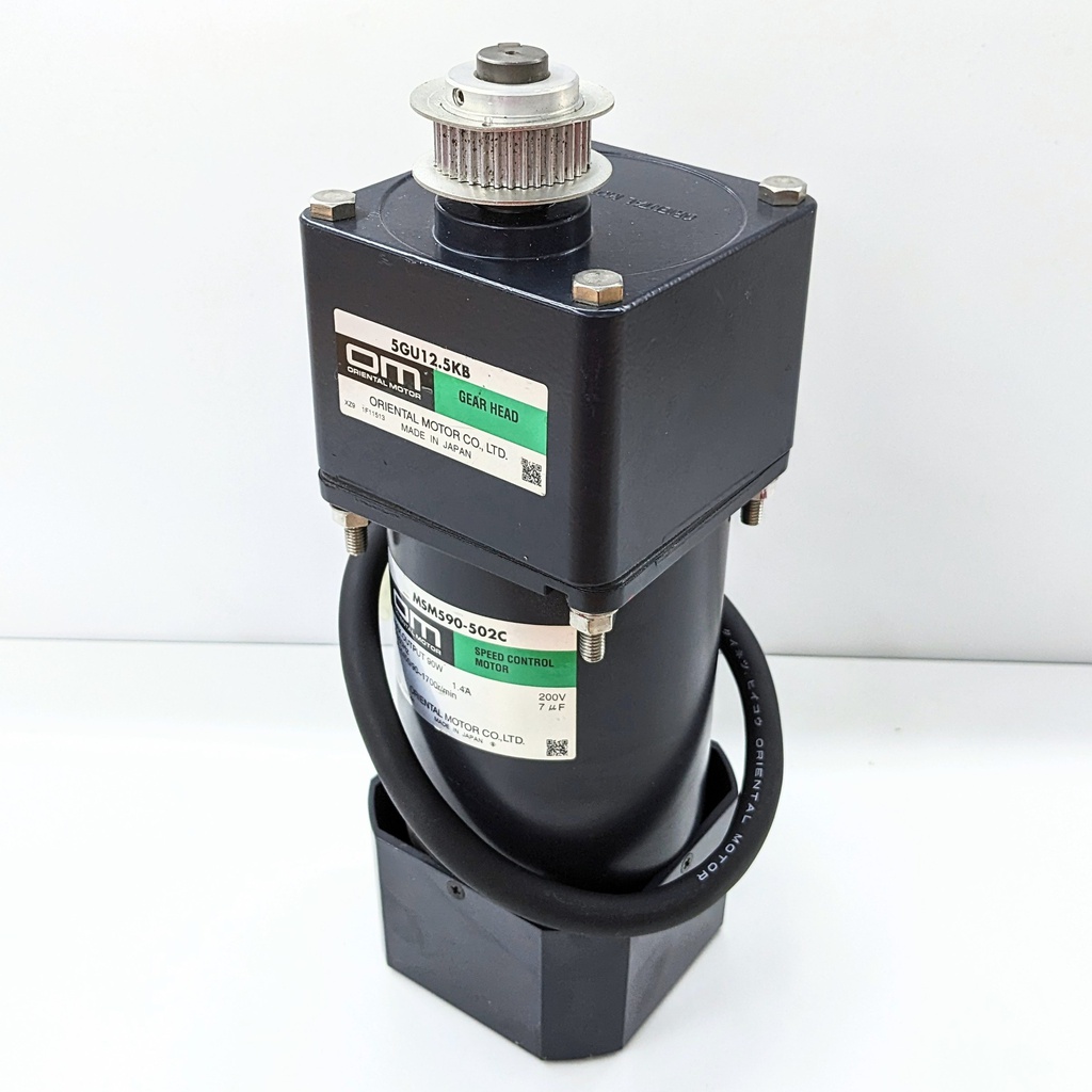 ORIENTAL MOTOR 5GU12.5KB+MSM590-502C [2] INDUCTION MOTOR (90W/200V/1.4A)