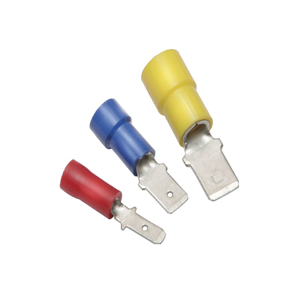 KST MDD2-187(8) VINYL DBL CRIMP (M) DISCONNECTOR 2.5-4.8MM-100Pcs
