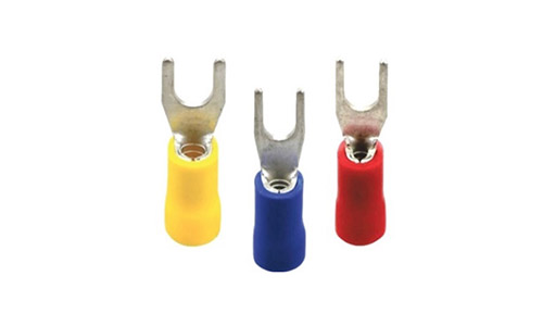 KST SVS1-5 VINLY-INSULATED SPADE TERMINAL 1.5-6.3MM-100Pcs