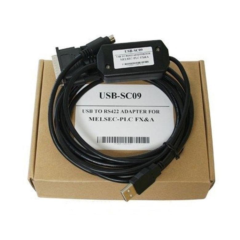 OEM USB-SC-09-OEM  USB-SC-09-FX USB to RS422 PLC Cable For MELSEC FX&amp;A PLC