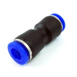 [PU6-GRAYAIR] AIRTAC PU6-GRAY Straight Union Fitting 6mm Gray